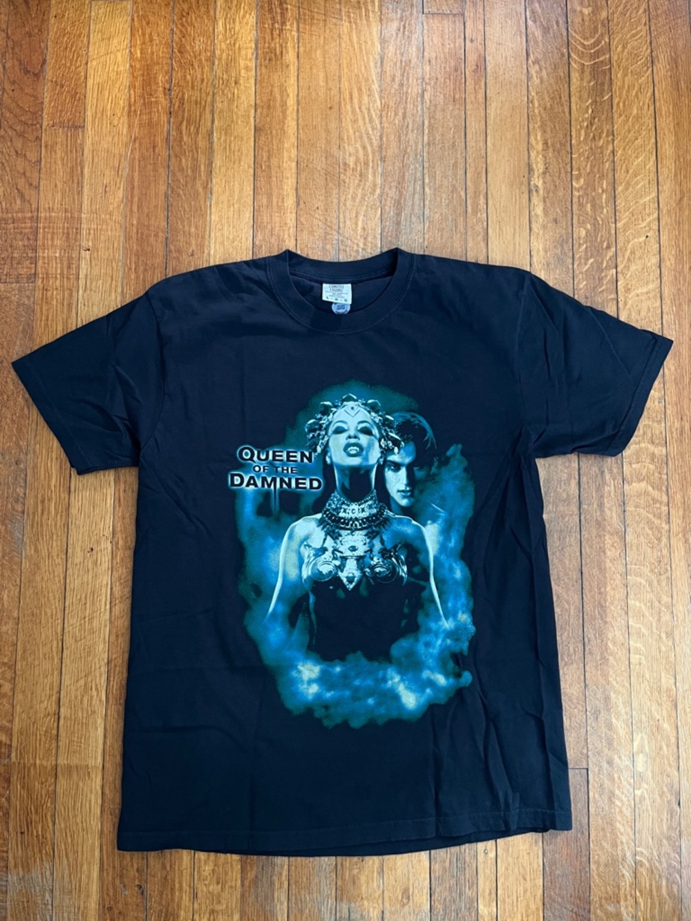 Limited Edition Queen Of The Damned Sound Track T Shirt Aaliyah Stuart Townsend